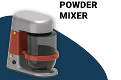 Development of an automatic powder mixer with customizable heat settings